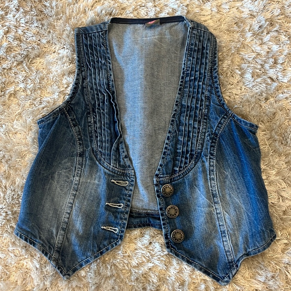 Vintage Denim Vest